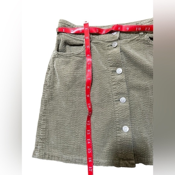 Zara corduroy button down skirt S - Picture 6 of 9